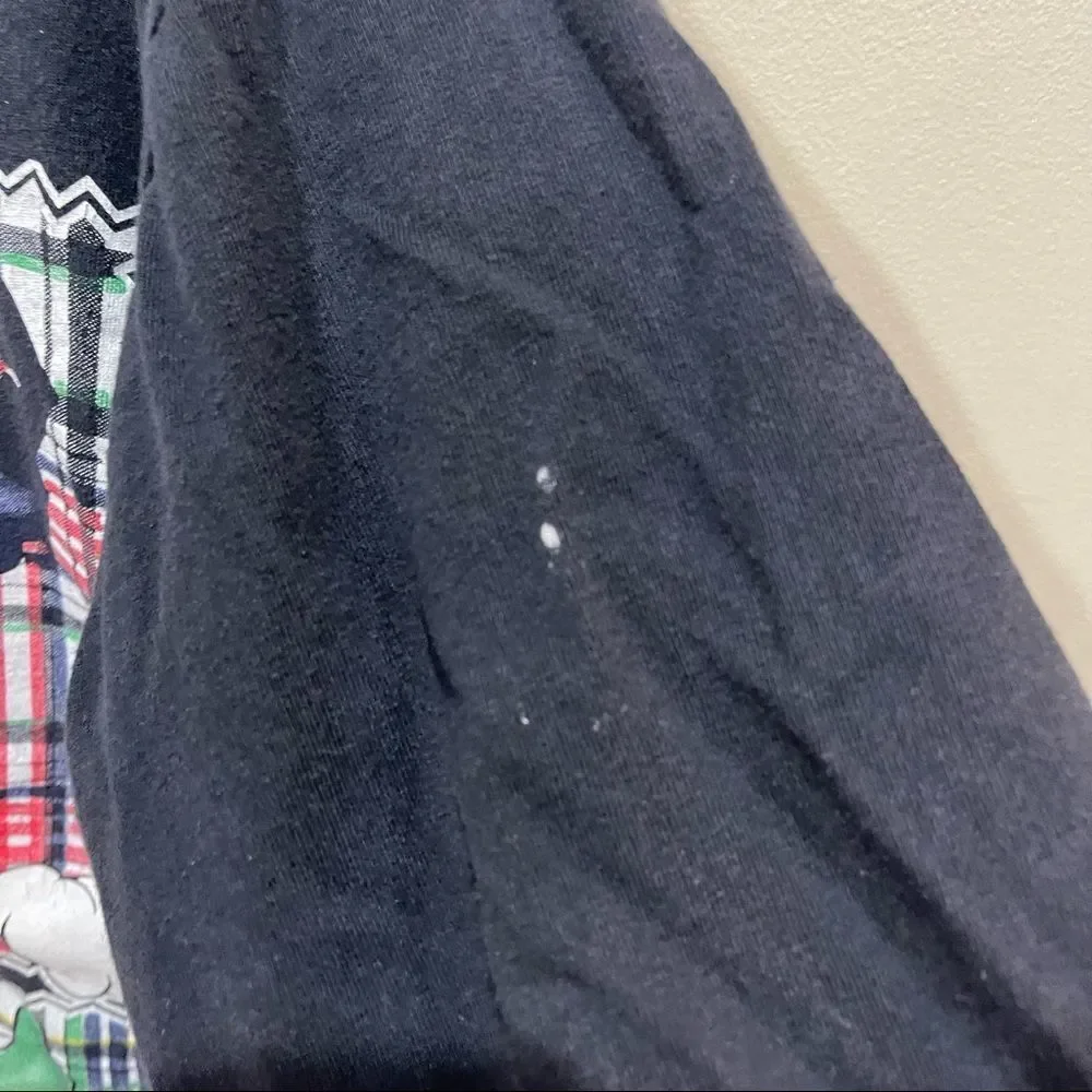 RARE Vintage 90s Disney Jerry Leigh Mickey Minnie Goofy Long Sleeve Tshirt Small - Picture 5 of 10